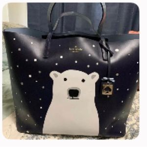 Kate Spade Polar Bear Large Tote